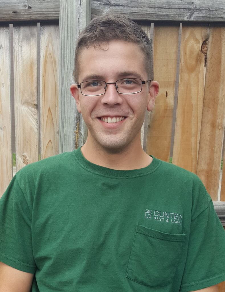 Corey is one of our newest employees. He has such a great attitude and is always receiving customer requests! Fun fact: he is also the step-son of one of one of our veteran pest control experts, Steve Hicks!