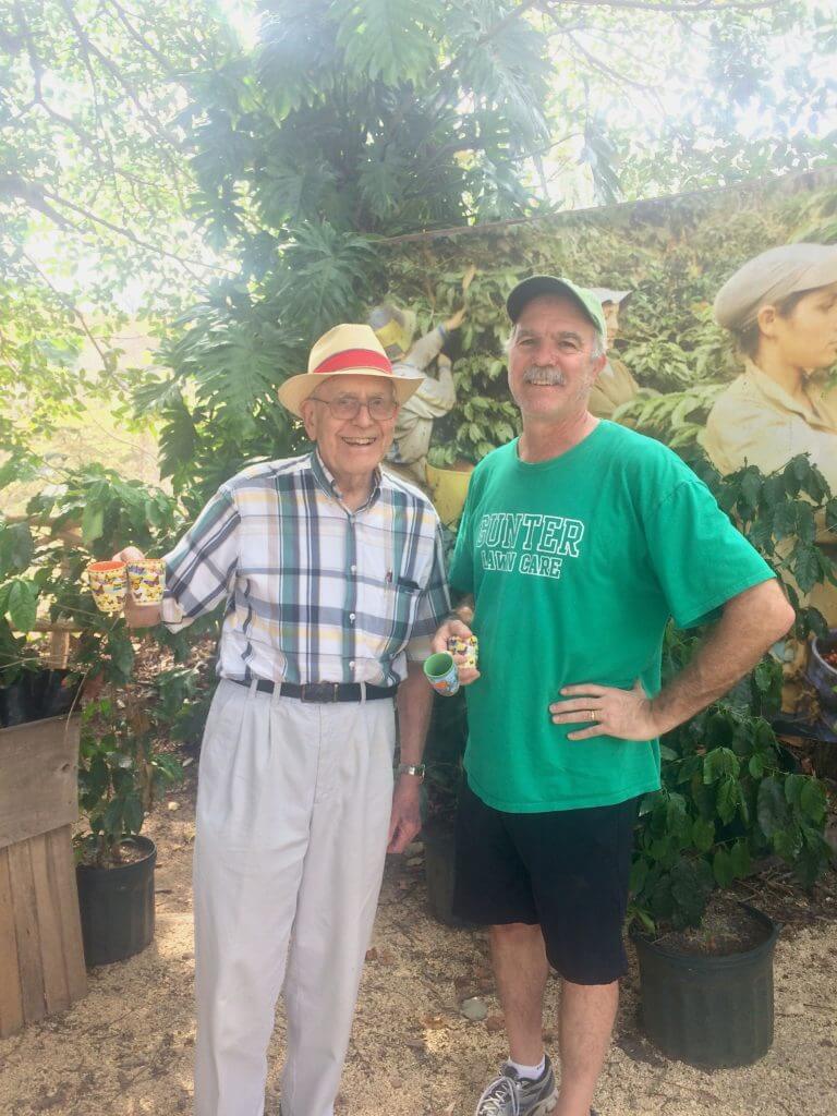 Jay Gunter Besheer (right) current Gunter president with his father and past Gunter president Norman Besheer