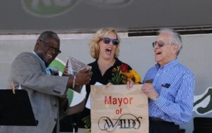 Norman being named as the honorary mayor or Waldo in the Kansas City area.