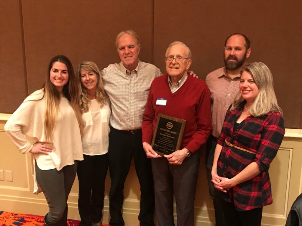 Norman inducted into the NPMA (National Pest Management Association) Hall of Fame.