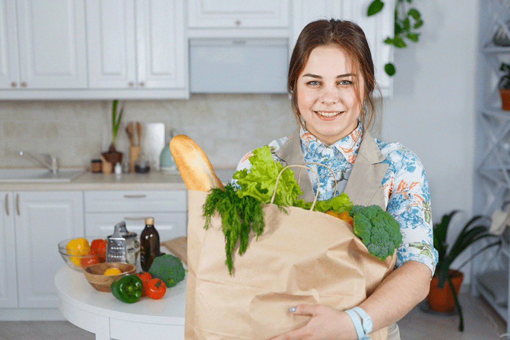 Check your groceries in order to make sure your not bringing in pests.