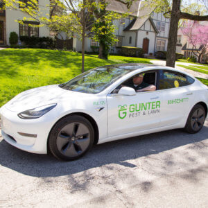 Our new cars show how committed we are to environmentally friendly pest control.