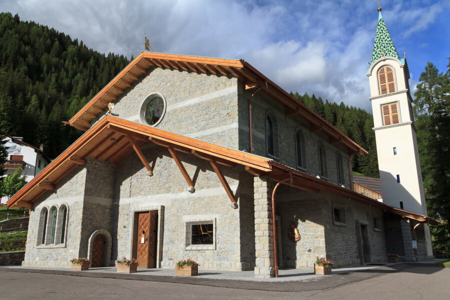 Church on a hill