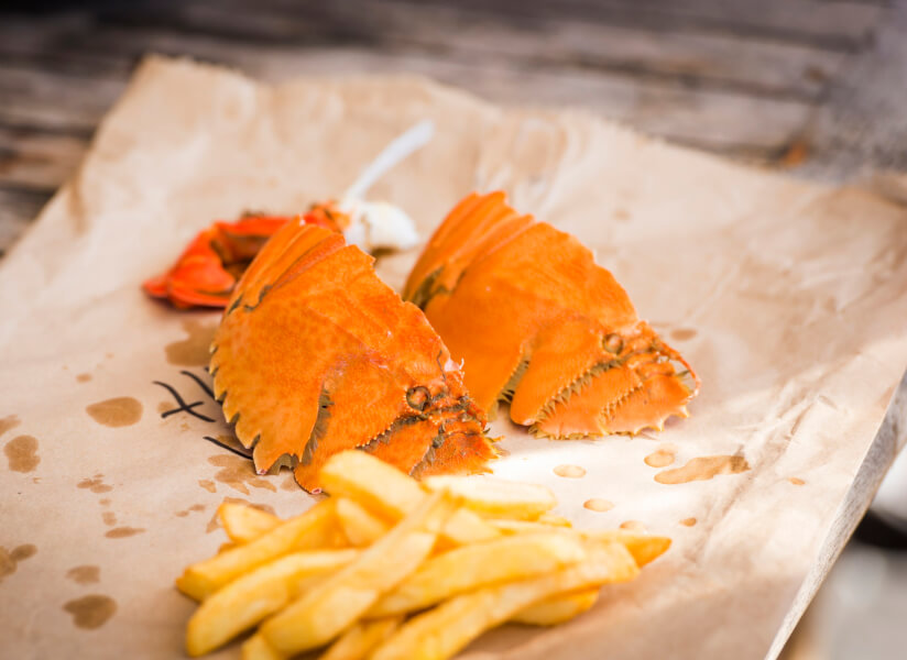 Gunter Pest & Lawn provides high-quality food service pest control so your fish and chips is bug free like this.