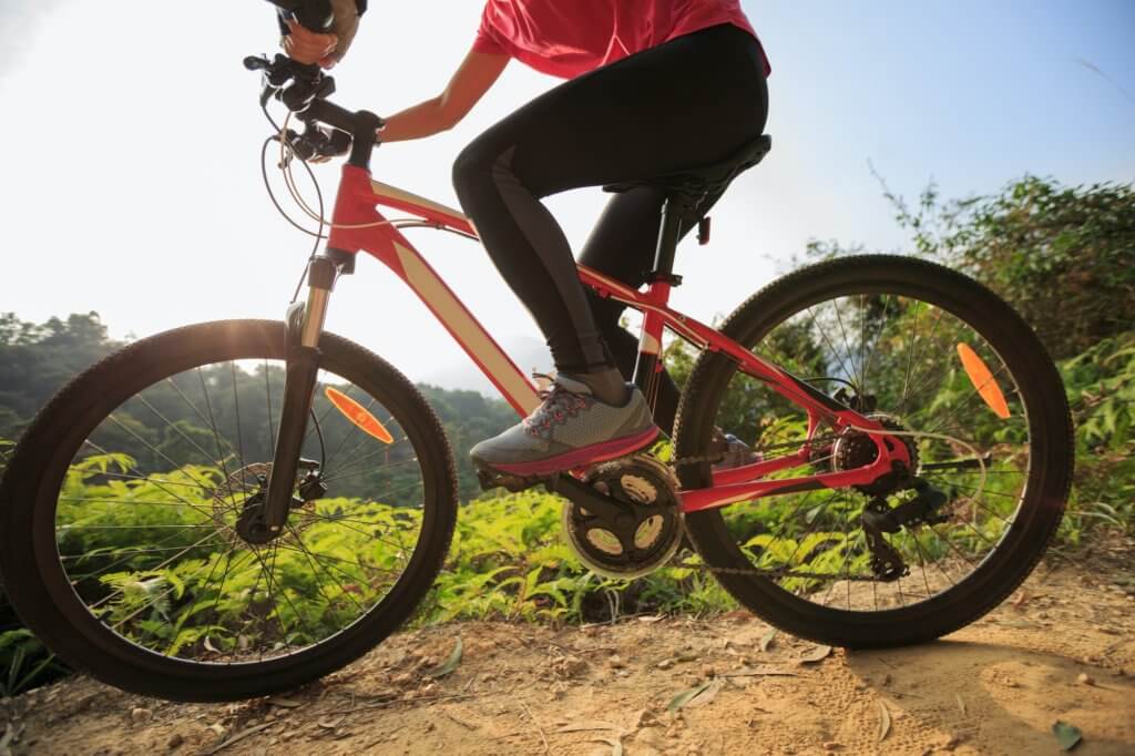 Mountain biking