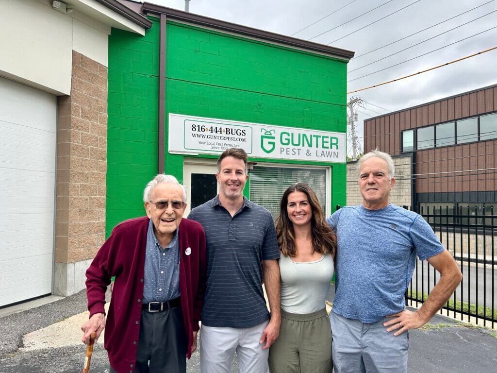 Celebrating 75 Years As A Family-Owned KC Business. Gunter Pest & Lawn.