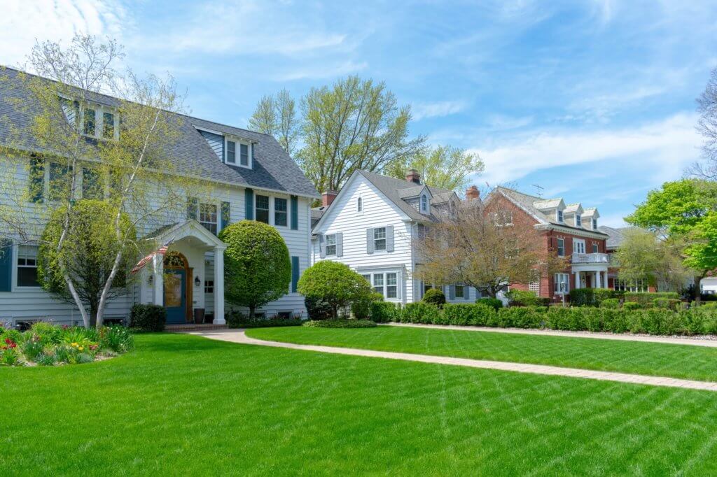 Front lawn. Pest Control For Your Parkville Home.