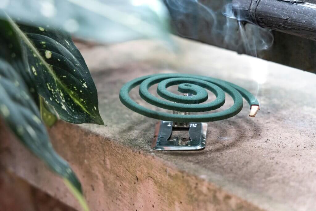 Traditional mosquito repellent.
